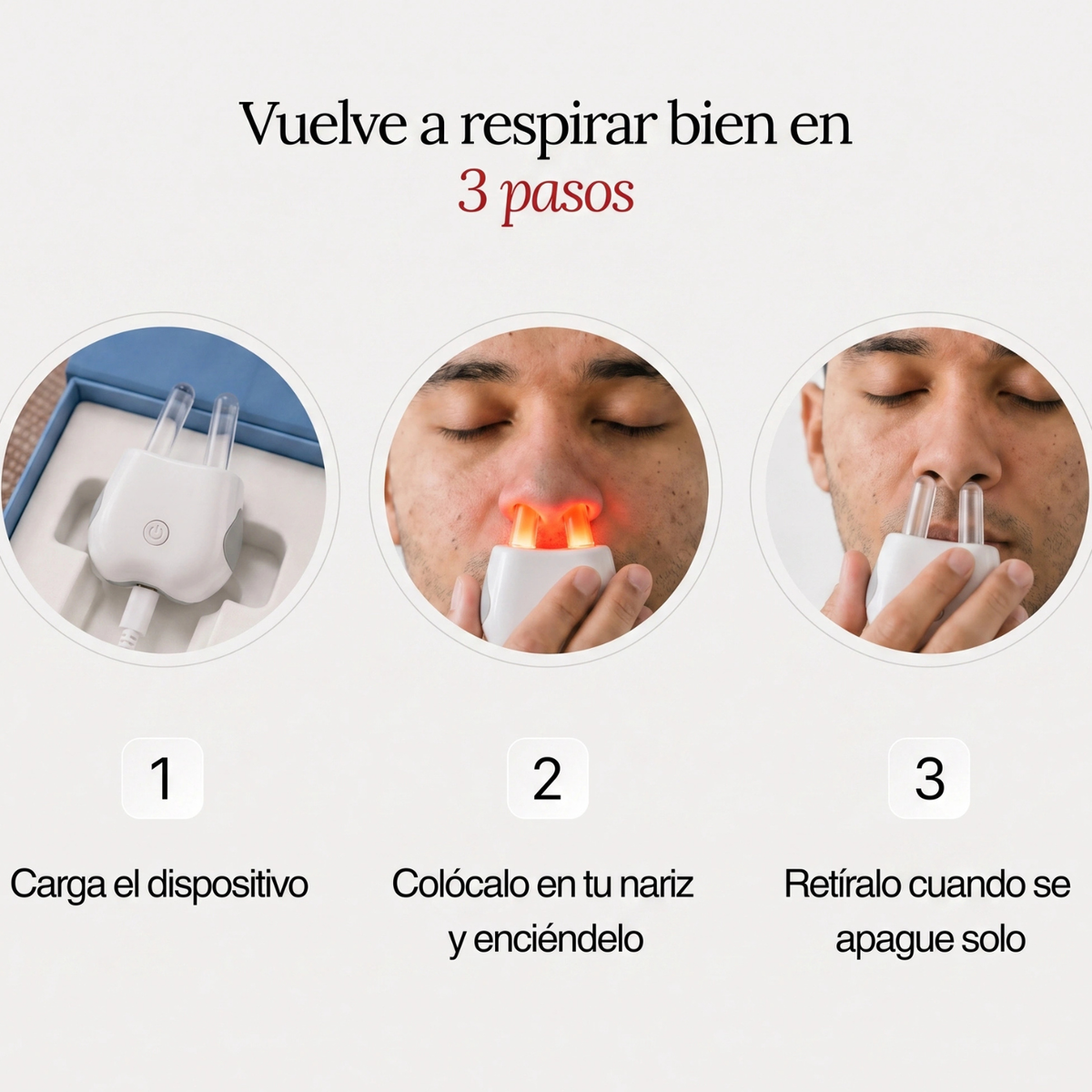 Dispositivo de luz infraroja