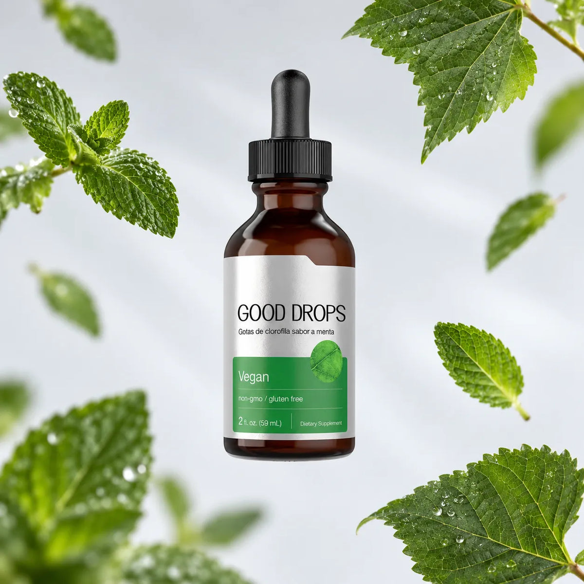 Chlorophyll Liquid Drops